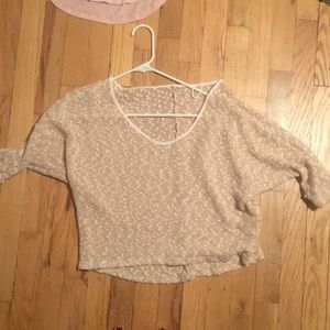 Cropped sweater